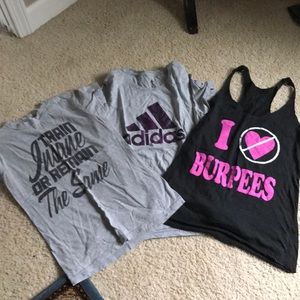 Workout shirt bundle